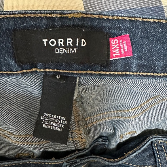 torrid Jeans Sz 14XS - Picture 3 of 3